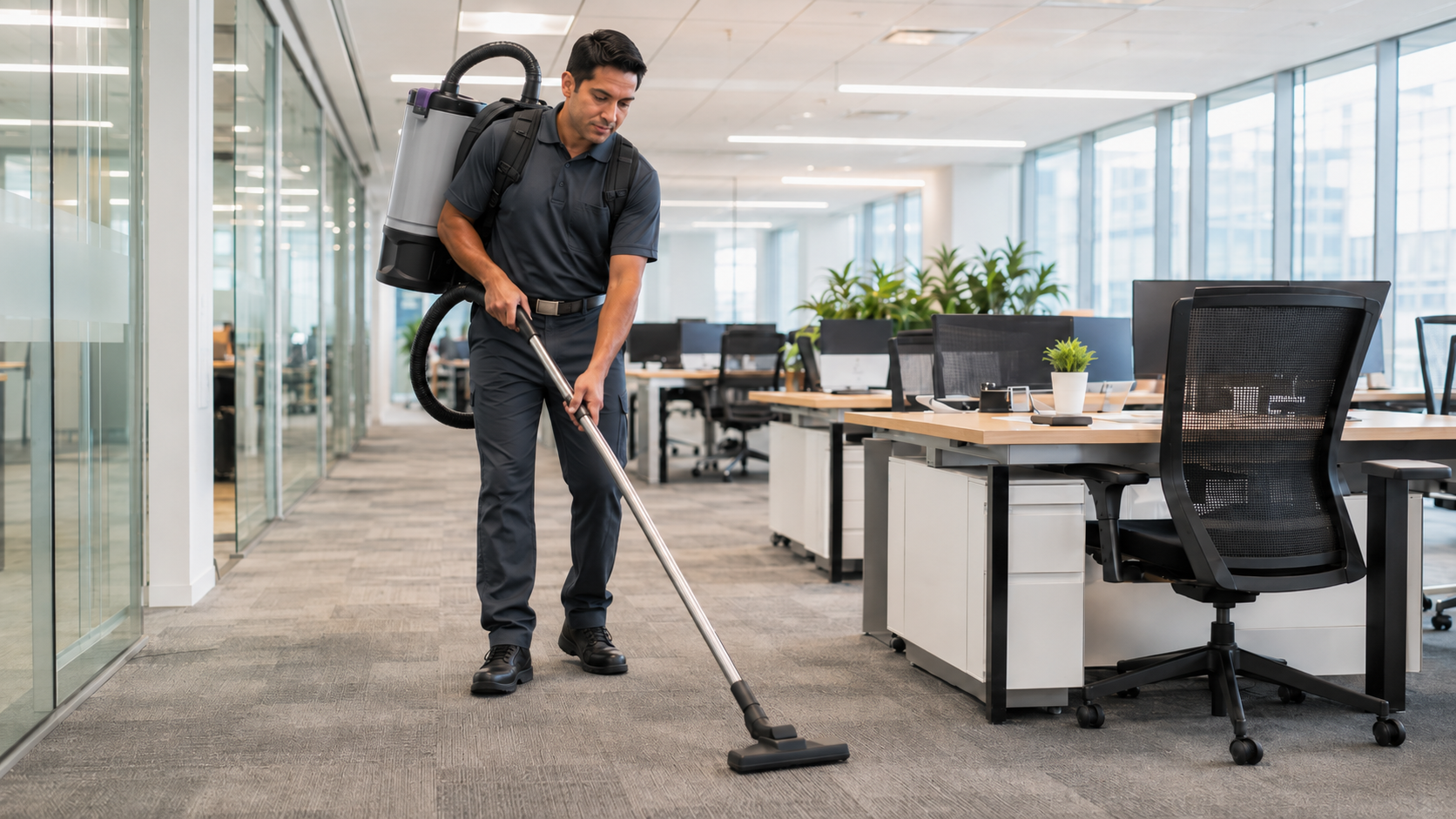 Commercial cleaning service